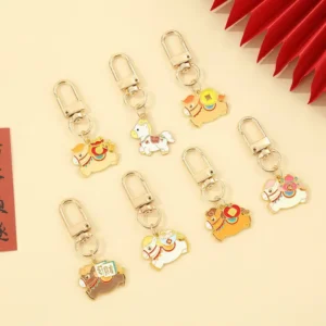 Custom Metal Horse Keychain Bulk