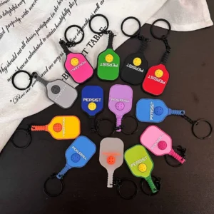 Pikcleball Paddle Keychains