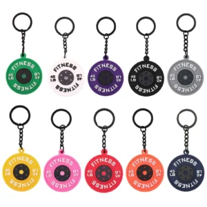 Custom Dumbbell Keychain Bulk Gym Gift