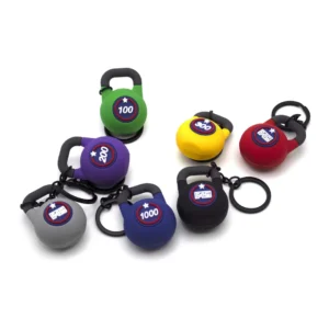 3D Kettlebell Keychain Wholesale