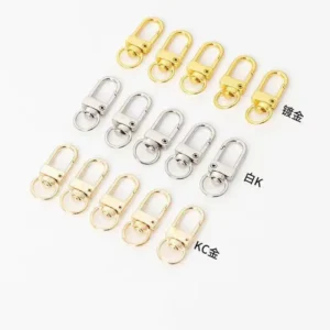 Metal Lanyard Swivel Snap Hooks Key Rings