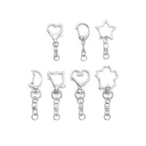 DIY Metal Keychain Charms & Key Ring Accessories