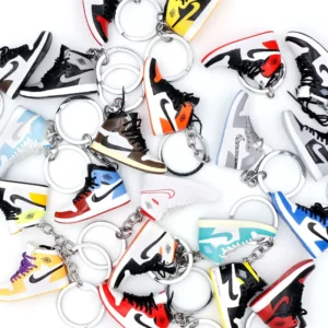 3D Mini Sneakers Boys KeyChain