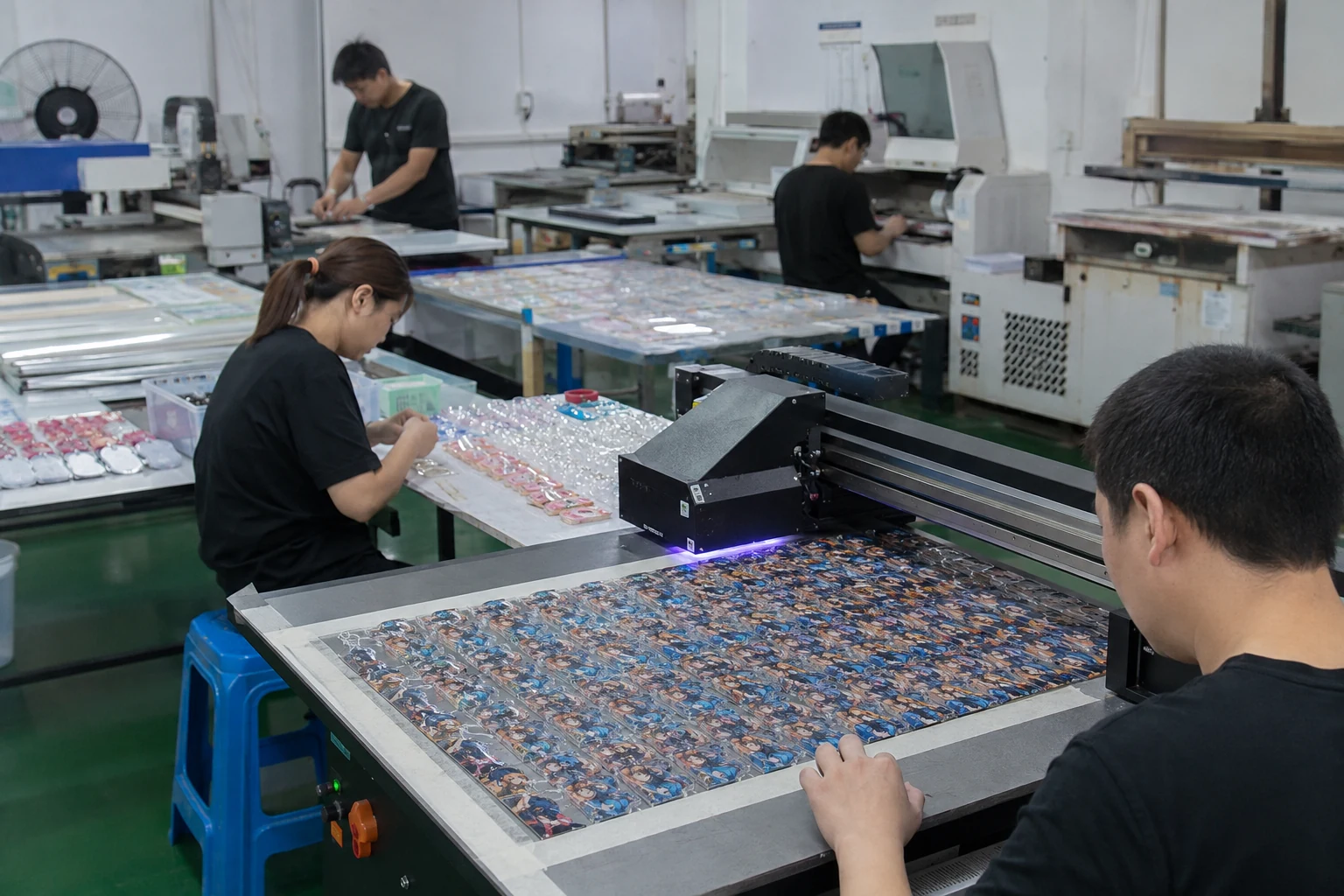 custom acrylic keychain manufacturing process