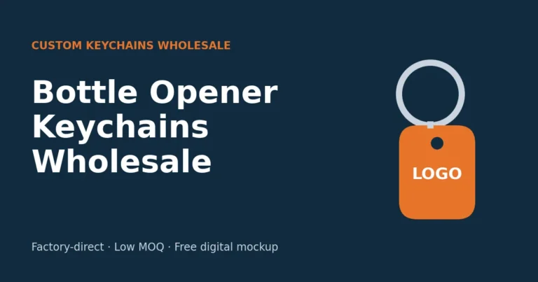 Custom Bottle Opener Keychains Wholesale: Metal Shapes & Logo Guide