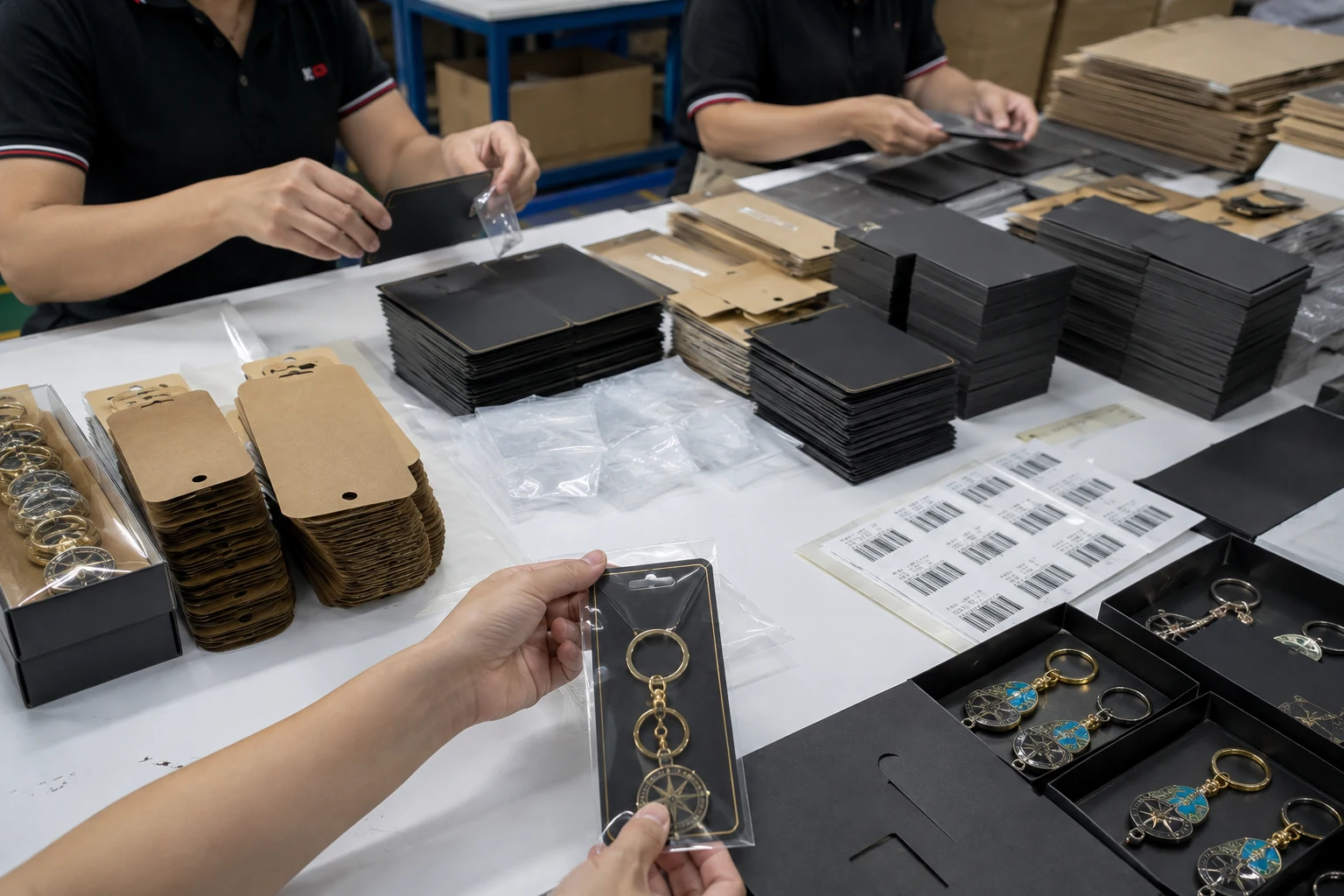custom keychain packaging customization