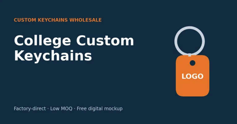 Custom Keychains for Colleges and Universities: Campus Bulk Guide