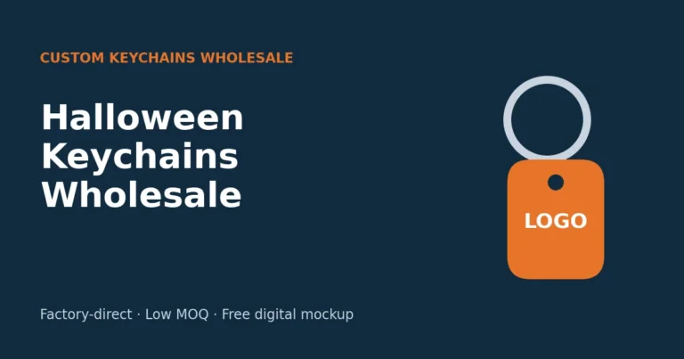 Halloween Custom Keychains Wholesale: Bulk Seasonal Designs for Retailers & Events (2026)