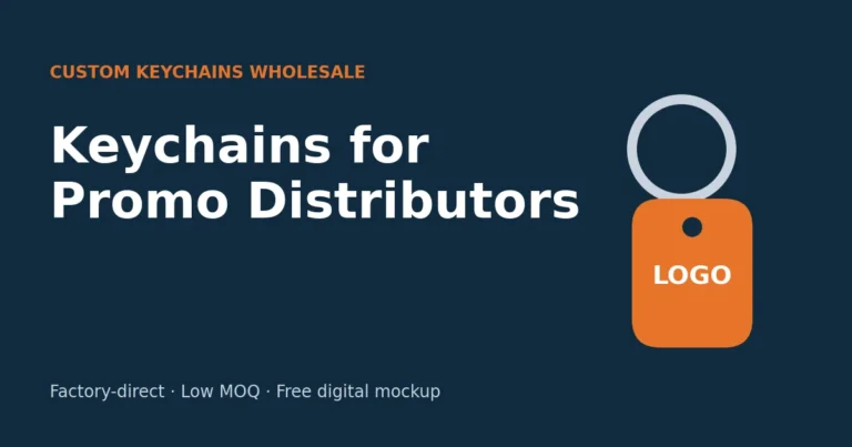 Custom Keychains for Promotional Product Distributors