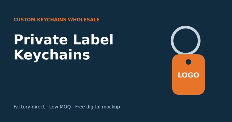 Private Label Keychains: A Manufacturing Guide for Retail Brands