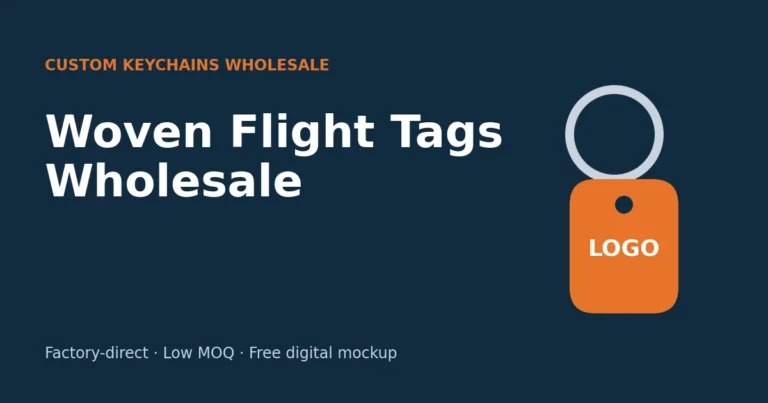 Custom Woven Flight Tags Wholesale: Bulk Buyer’s Guide